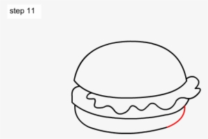 Macaroons Drawing Easy - Easy To Draw Burger