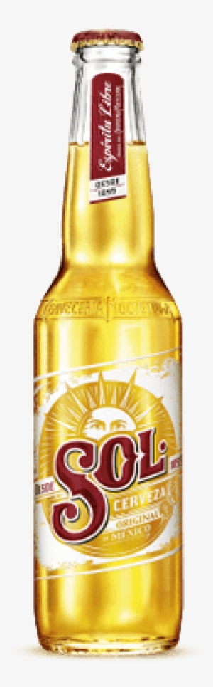 Kingfisher Beer Bottle Png Beer Transparent Png Images - Sol Bottle