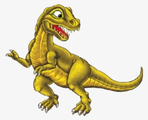 Velociraptor Clipart Animated - Cartoon Dinosaur