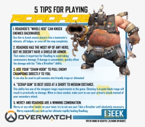 Hahke's Roadhog Tips - Overwatch: World Guide By Terra Winters
