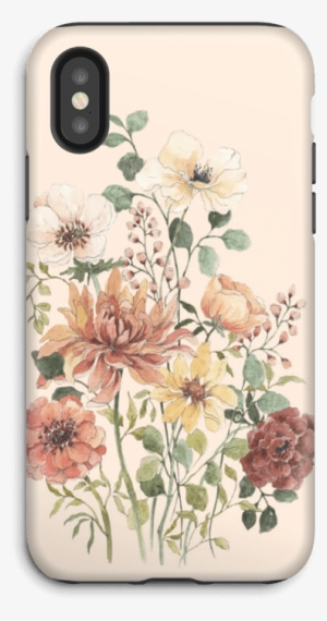 Spring Flowers Case Iphone X Tough - Flower Bouquet