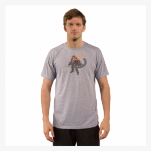 Mccree Overwatch T-shirt - Rendimiento Solar De Manga Larga De La Camiseta