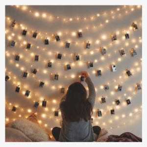 Click Image For Gallery - String Led Lights On Wall
