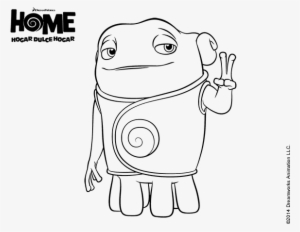 Download Home Drawing Boov Disney Baby Characters Coloring Transparent Png 600x470 Free Download On Nicepng