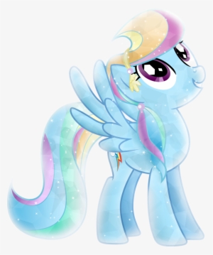 Rainbow Dash By Theshadowstone - Mlp Crystal Ponies Rainbow Dash