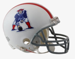 Patriots Helmet Png - New England Patriots Throwback Helmet