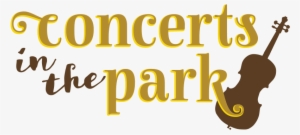 concerts in the park - calligraphy