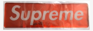 Home / Stickers / Supreme Plastic Box Logo Sticker - Plastic