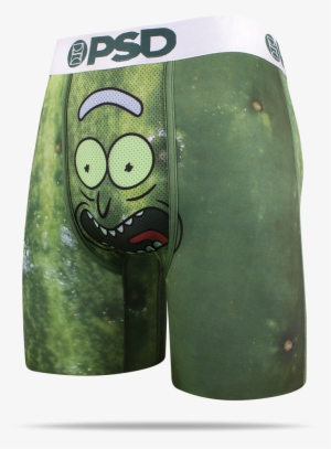 Rick & Morty Pickle Rick Men's Boxer Brief - Undergarment