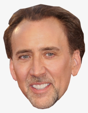 Nick Head Cutout I - Nicolas Cage