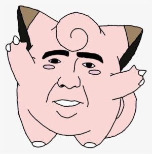 Nic Cage's Face On A Clefairy - Nick Cage Video Game Character
