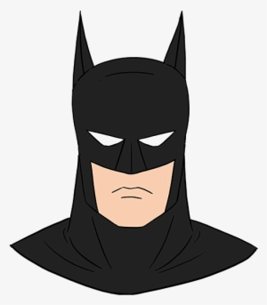 Drawn Batman Face - Batman Easy Drawing