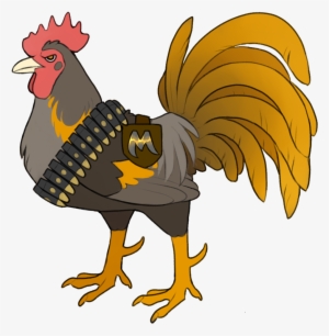Designed A Chicken Character/logo For My Dad's Playerunknown's - Logo Chicken Dinner Pubg