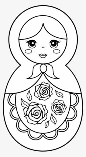 Russian Doll Drawing At Getdrawings - Russian Doll Coloring Page
