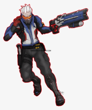 Svg Library Library By Tokeshiro On Deviantart - Overwatch Soldier 76 Png