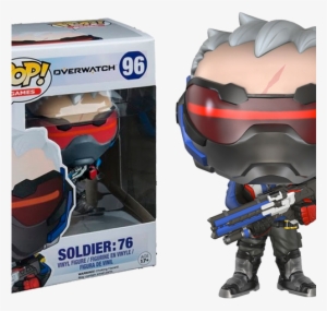 Soldier 76/soldat 76 - Funko Pop Overwatch 96 Soldier 76