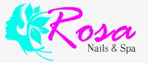 Rosa Nails Spa Logo - Ali Raza Name Signature