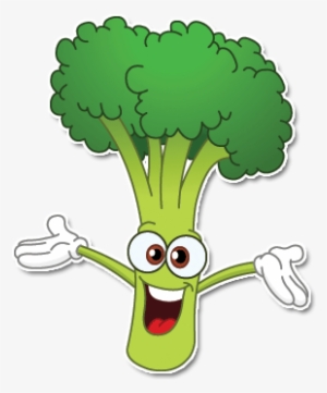 Veggie Ipsum - Cartoon Broccoli
