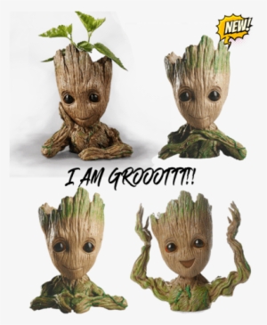Baby Groot Flower Pot & Pen Holder - Groot Shop