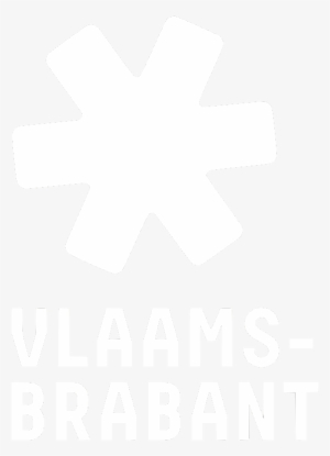 Vlaams Brabant Sponsorlogo Wit Transparant Groot