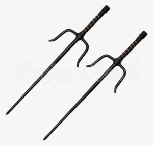 Ninja Octagon Black Sai Set - Sword