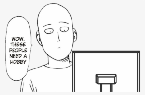 First Of All, Saitama Can Fix His Balding - One Punch Man Reaction Meme