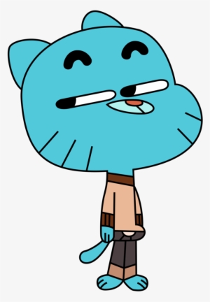 Gumball Clipart Blue - Amazing World Of Gumball Gumball