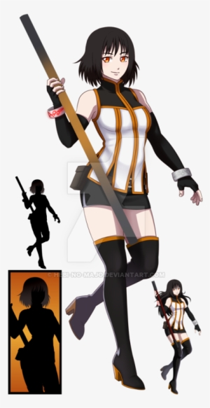 Rwby Oc Maker Rwby Oc Weapons Transparent Png 400x790 Free Download On Nicepng