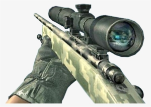 Call Of Duty Sniper Png Download - Cod4 Sniper M40a3