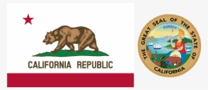 California Png Svg Black And White Library - California State Flag Png
