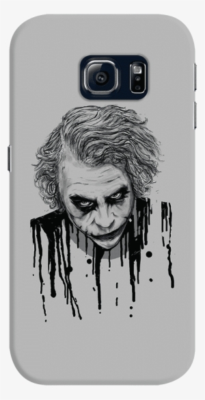 Dailyobjects The Joker Does Not Smile Case For Samsung - Best Black And White T Shirt Designs