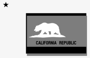 California Republic State Flag Mouse Pad