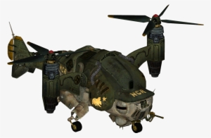 Bear Force One Vertibird - Fallout New Vegas Ncr Vertibird