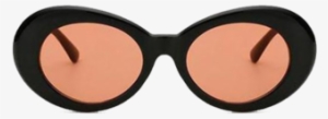 Clout Goggles - Oval Nirvana Kurt Cobain Sunglasses Men Uv400 - Pink