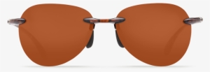 West Bay Tortoise Sunglasses / Copper Polarized Plastic - Sunglasses