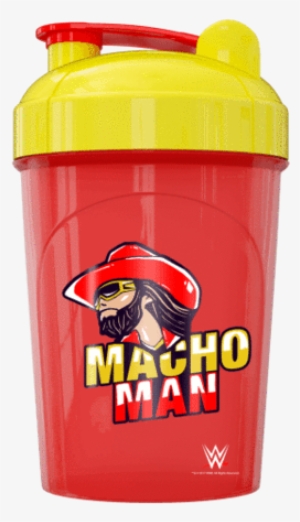 Macho Man - Red And Green Gfuel Shaker Macho