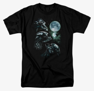 Three Xenomorph Moon Alien T-shirt - Duke Silver Tshirt
