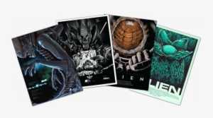 Collectible Mondo Alien Movie Cards - Ken Taylor