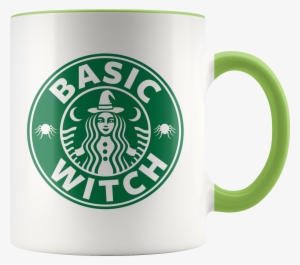 Basic Witch Halloween Coffee Mug A La Starbucks Cup - Basic Witch Starbucks Svg