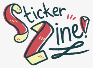 , Sticker Zine - Sticker Art Tumblr Png