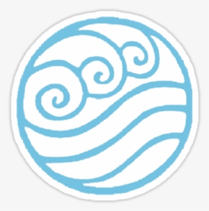 Water Tribe Symbol Stickers By Zatanna103 - Avatar The Last Airbender