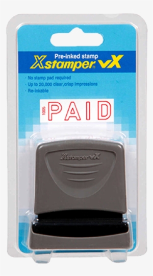 B Paid - X-stamper Vx - Paid