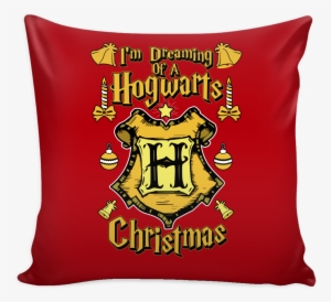 I'm Dreaming Of A Hogwarts Christmas Festive Funny - Stencils Prints On Pillow Cover