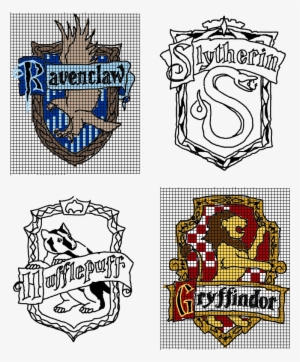 Outline Stitches - Harry Potter Colouring Pages