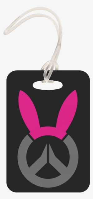 Va Bunny Logo Metal Luggage Tag - D.va