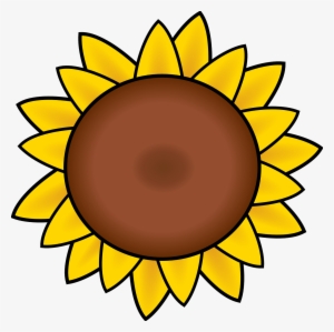 Drawn Sunflower Sunflower Petal - Sunflower Clipart