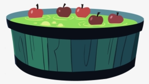 Image Stock Nightmare Night Apple By B Archild On - Bobbing For Apples Cartoon