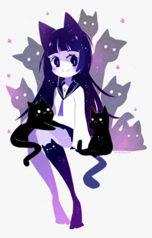 Yes, I Am In Love With Neko's - Anime Galaxy Cat Girl