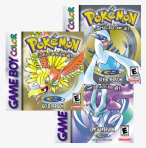 Picture Transparent Download Pok Mon Gold And Silver - Pokemon Gold Gameboy Color Gbc