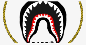 Supreme Hypebeast Blood Bloody - Transparent Bape Shark Logo, HD Png  Download - vhv